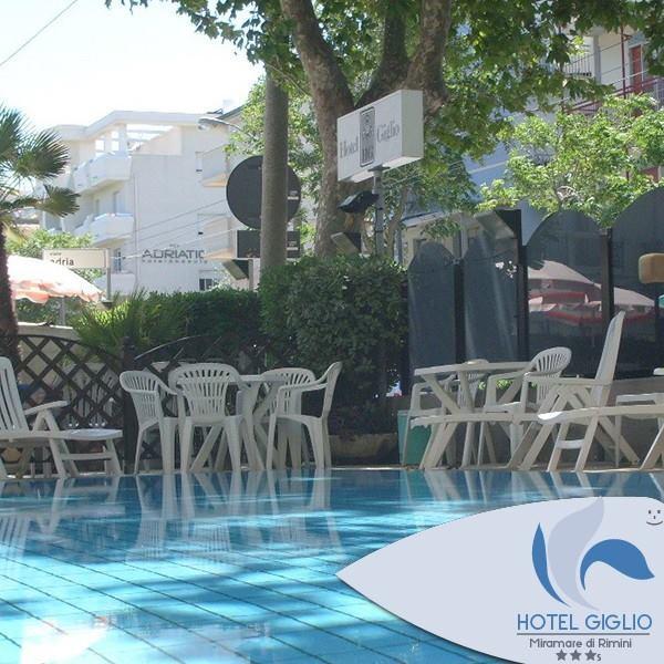 רימיני Hotel Giglio מראה חיצוני תמונה